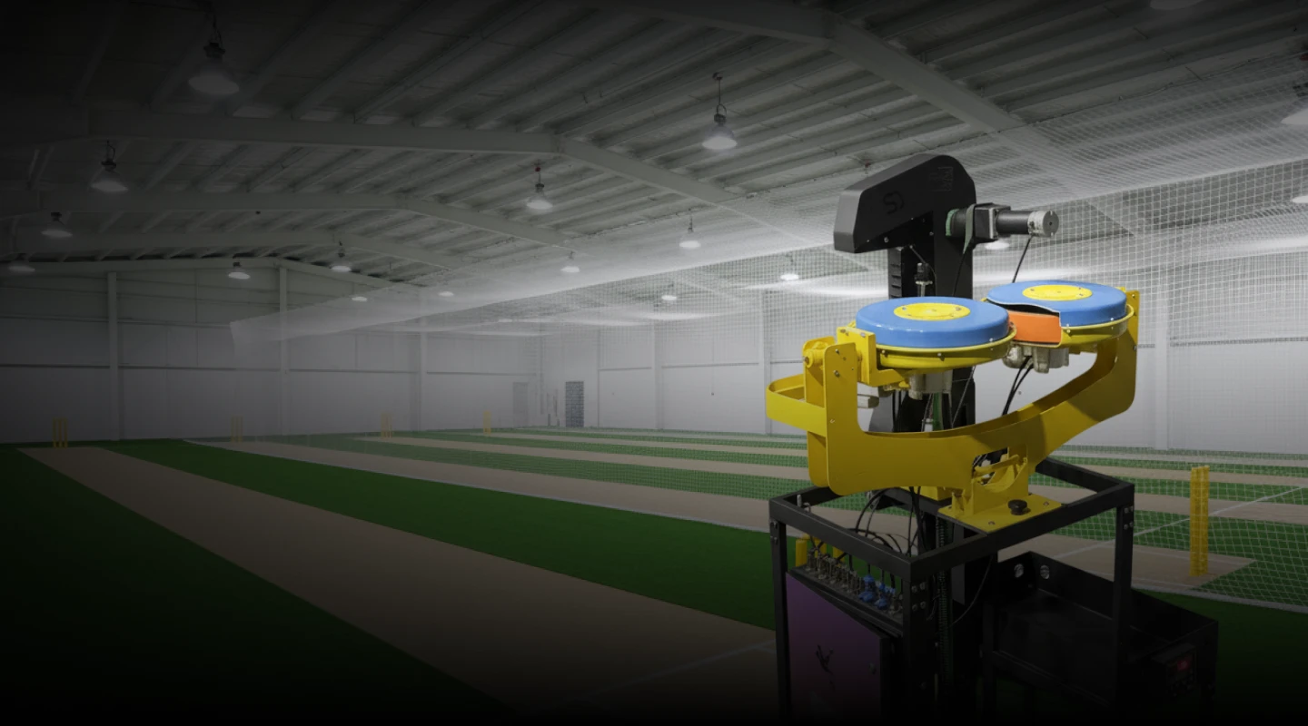 Train with   Advanced Tech - The Future of Cricket is Here - Century Cricket training facility